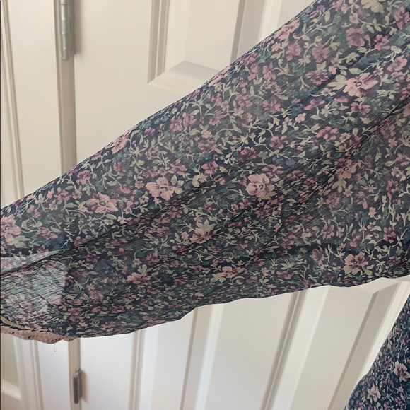 Joie silk floral and paisley print dress - Picture 3 of 7